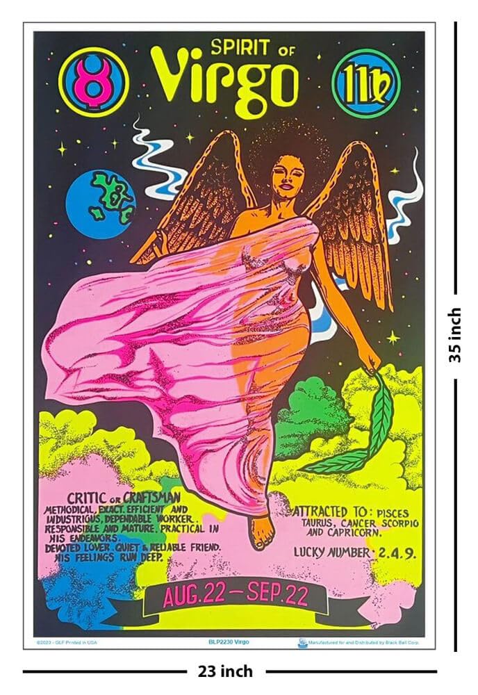 D V系 BIRTH 非売品 サイン入りポスター Amazon.com: Scorpio Posters Virgo Zodiac Sign - Flocked